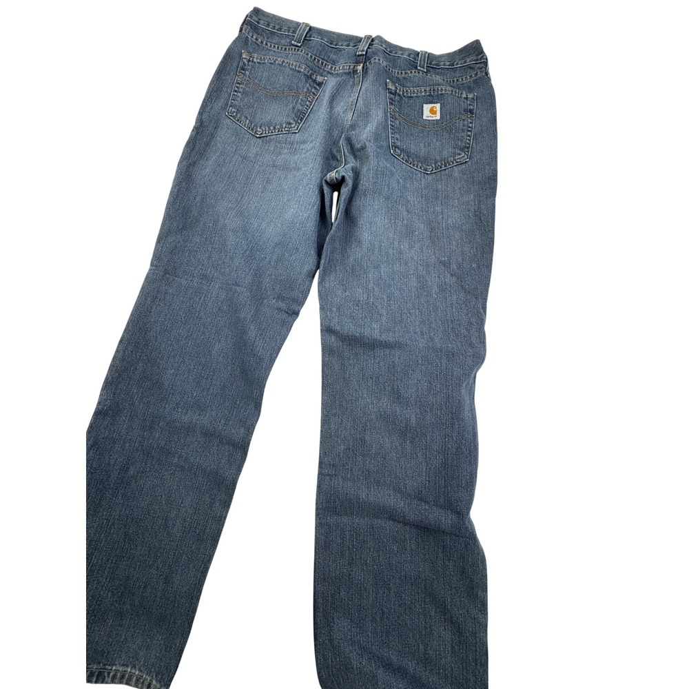 Carhartt Relaxed Fit Jeans Mens 38x34 Blue Denim Straight Leg Workwear grunge